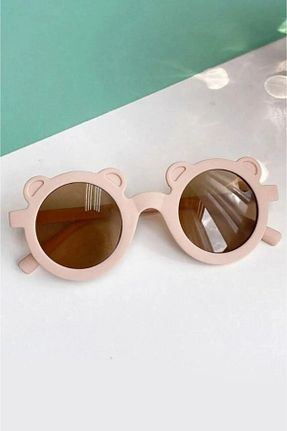 عینک آفتابی صورتی بچه گانه UV400 Nilu Moda - کد 670240484