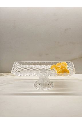 بشقاب سفید شیشه Ornamenti - کد 839460358