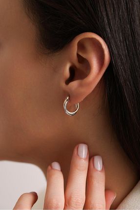 گوشواره طلا طلائی زنانه 14 عیار Tufanlar Kuyumculuk - کد 901930437