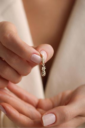 چارم طلائی 14 عیار Tufanlar Kuyumculuk - کد 901932110