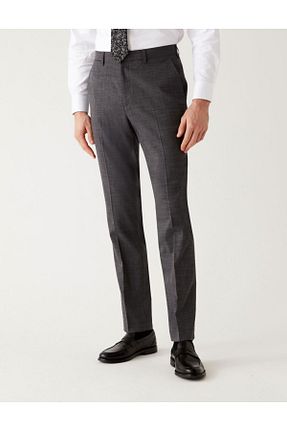 شلوار طوسی مردانه الاستین Marks & Spencer - کد 750277315