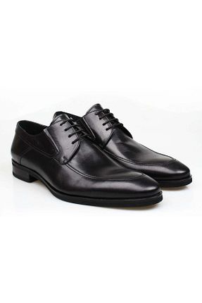 کفش کلاسیک مشکی مردانه چرم خالص Butik - کد 900648536