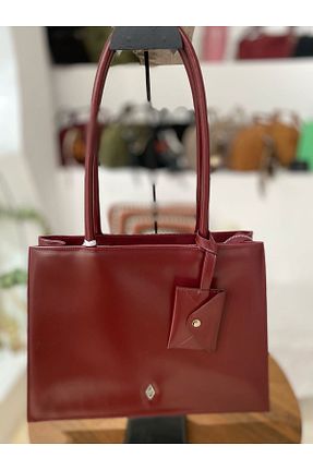 کیف دوشی زرشکی زنانه ZeynepKeskinDesign - کد 900673348