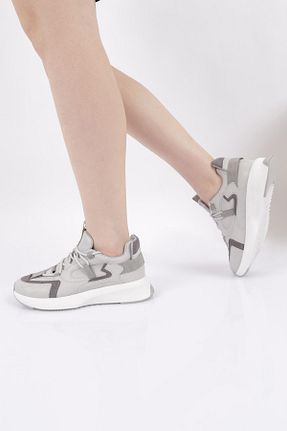 کفش اسنیکر طوسی زنانه بدون بند Dgn - کد 278023131