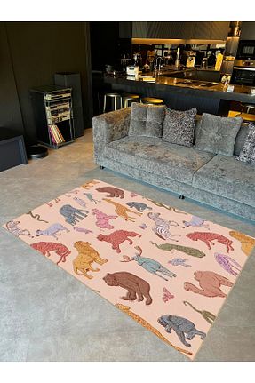 فرش رنگی قابل شستشو Rugs Modern Halı - کد 900677265