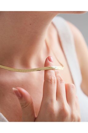 گردنبند استیل ( فولاد ) طلائی روکش طلا XUPING JEWELRY - کد 887318395