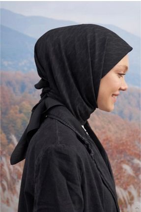 روسری مشکی پلی استر ARMANDA - کد 900698075
