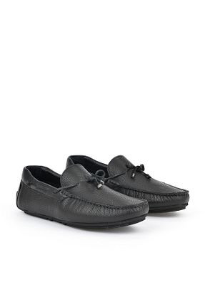 کفش کژوال مشکی مردانه چرم خالص Ziya - کد 900743776