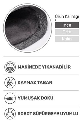 گلیم طوسی پلی استر dekozer - کد 786603326