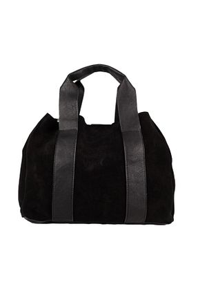 کیف دوشی مشکی زنانه چرم خالص Alessia Bag - کد 900772541