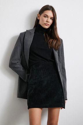 دامن رنگی زنانه مخمل Never more - کد 901339020