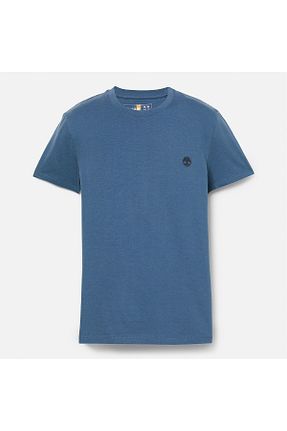 تیشرت آبی مردانه اسلیم فیت Timberland - کد 900822534