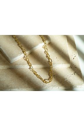 گردنبند نقره زرد زنانه 925 عیار CareTTa Silver - کد 879017967