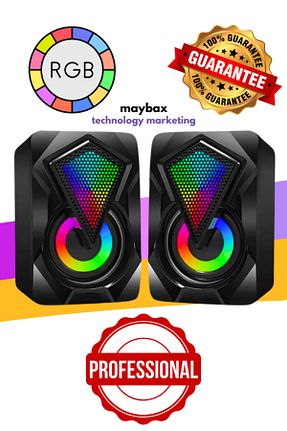 اسپیکر کامپیوتر مشکی Maybax - کد 796125221