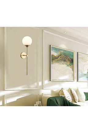 چراغ دیواری زرد فلزی burenze - کد 775447871