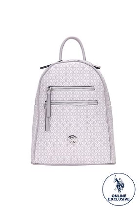 کوله پشتی سفید زنانه سایز متوسط U.S. Polo Assn. - کد 302994067