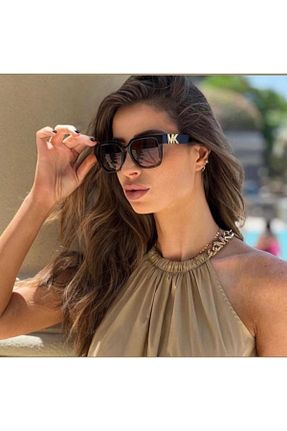 عینک آفتابی قهوه ای زنانه 54 Michael Kors - کد 900910265