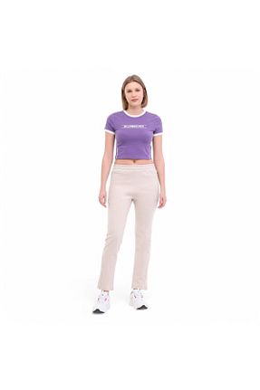 سوئیشرت اسپرت بنفش زنانه رگولار Lumberjack - کد 900897765
