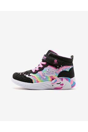 بوت / نیم بوت مشکی زنانه پاشنه تخت Skechers - کد 750260778