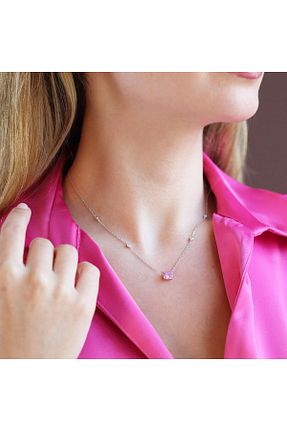 گردنبند نقره زنانه 925 عیار Necati Gün - کد 775449360