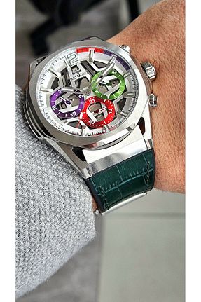 ساعت مچی سبز مردانه 41-45 میلی متر Raymond - کد 900918515