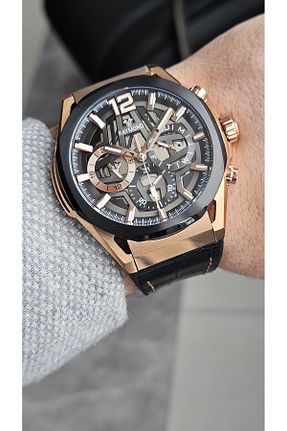 ساعت مچی مشکی مردانه 41-45 میلی متر Raymond - کد 900934130