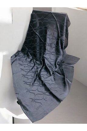 روسری طوسی پلی استر Akel - کد 902704092