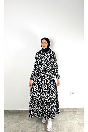 لباس مشکی زنانه بافتنی SOFT - کد 901038947