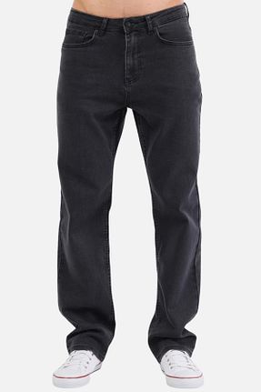 شلوار جین طوسی مردانه پاچه لوله تفنگی CEDY DENIM - کد 466768154