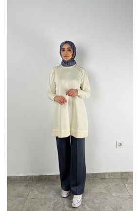 شلوار طوسی زنانه لیکرا SOFT - کد 901869687