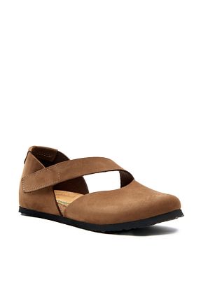 بابت بژ زنانه چرم خالص Comfortfüsse - کد 47417947