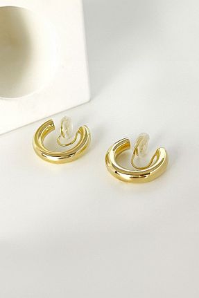 گوشواره جواهر طلائی فلزی Chavin - کد 852440748