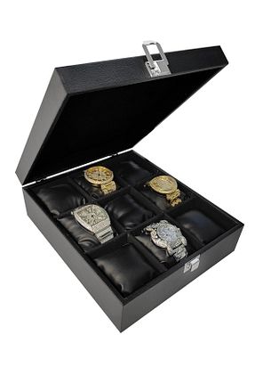 جعبه نگداری مشکی چوب Chavin - کد 771119526