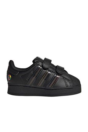 کفش اسنیکر مشکی بچه گانه پارچه ای adidas - کد 902365016