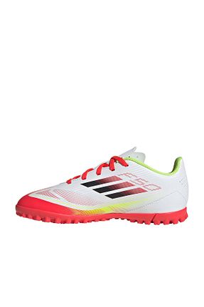 کفش فوتبال چمن مصنوعی سفید بچه گانه پلاستیک adidas - کد 899359473