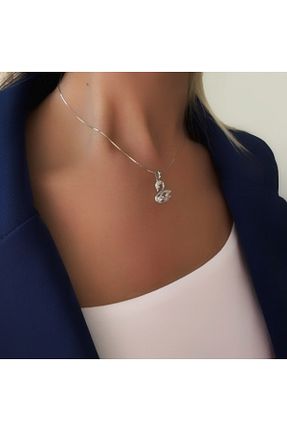 گردنبند نقره رنگی زنانه 925 عیار Daniel Angelson - کد 902254866