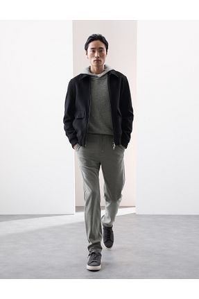 شلوار طوسی مردانه پنبه ای Marks & Spencer - کد 901148178