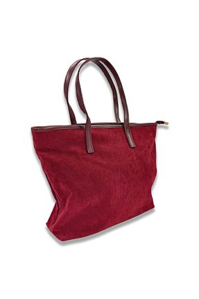 کیف دوشی زرشکی زنانه جیر Nuba Bag - کد 895040257