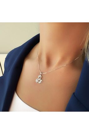 گردنبند نقره رنگی زنانه 925 عیار Daniel Angelson - کد 902254866