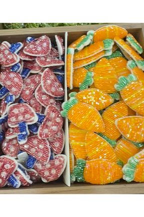 اجسام تزئینی و بیبلو قرمز Hayalet kumaş - کد 903317388