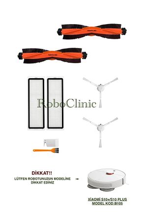 اکسسوری جاروبرقی سفید Roboclinic - کد 901158158