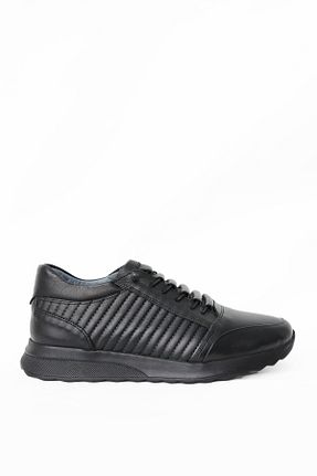 کفش اسنیکر مشکی مردانه چرم اصل Greyybull Shoes - کد 890465972