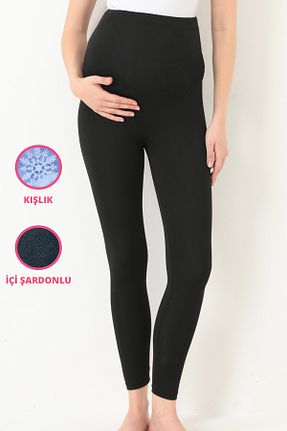 ساق شلواری بارداری مشکی بافتنی Cottonhill - کد 897358287