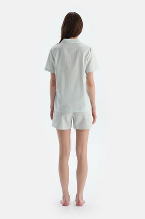 بالاتنه راحتی فیروزه ای زنانه Puantiyeli Dagi - کد 901237914
