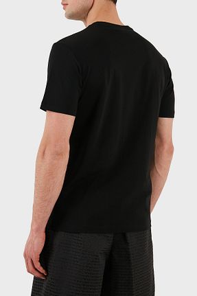 تیشرت مشکی مردانه رگولار Emporio Armani - کد 902332793