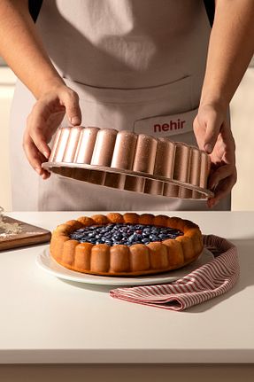 قالب کیک و فر زرشکی آلومینیوم Nehir - کد 41145144