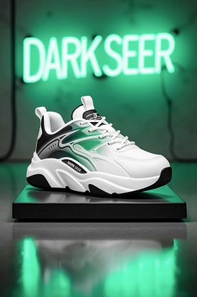 کفش اسنیکر سفید زنانه بند دار Dark Seer - کد 898536562