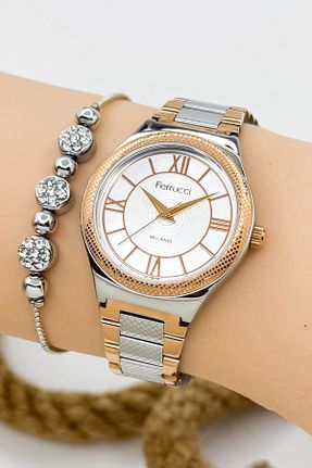 ساعت مچی زنانه 36-40 میلی متر Ferrucci - کد 878942702