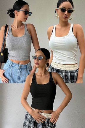 بلوز رنگی زنانه ساده MADALİNA - کد 900086362