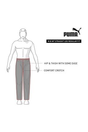 شلوار کرمگن مشکی زنانه رگولار Puma - کد 176017706